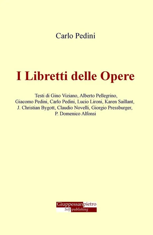 I libretti delle opere Prezzo Di Fabbrica