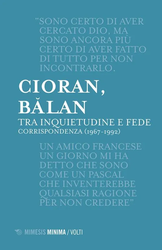 Offerta Speciale Tra inquietudine e fede. Corrispondenza (1967-1992)