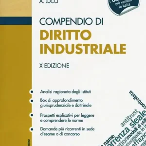 Compendio di diritto industriale Miglior Prezzo