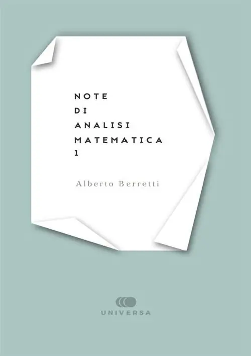 Note di analisi matematica 1 Occasione Imperdibile