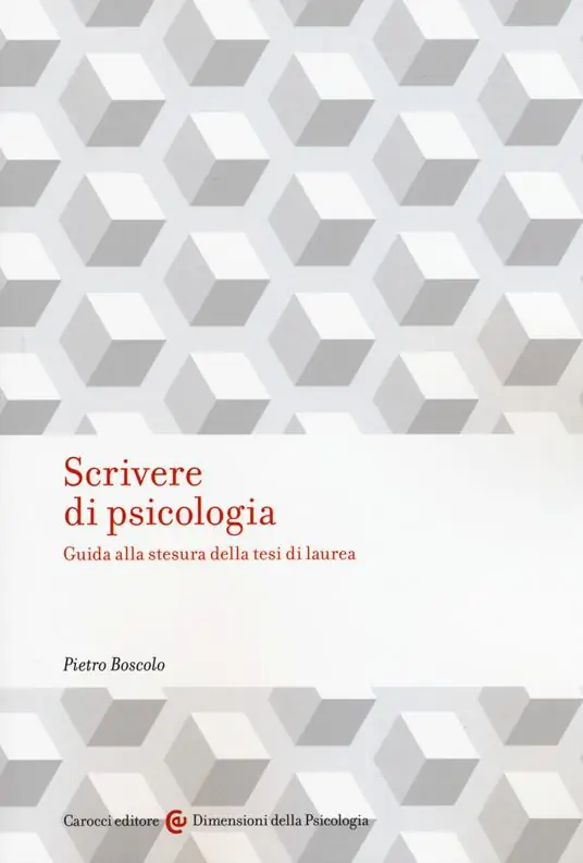 Vendita Finale Scrivere di psicologia. Guida alla stesura della tesi di laurea