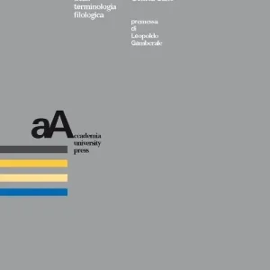 Dizionario della terminologia filologica Compra Online