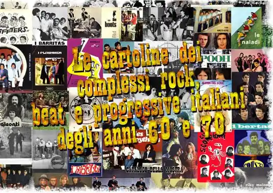 Le cartoline dei complessi rock, beat e progressive italiani degli anni 60 e 70. Catalogo della mostra Ultime Pezzi