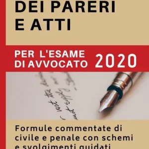 Formulario dei pareri e atti per l‘esame di avvocato 2020. Formule commentate di civile e penale con schemi e svolgimenti guidati Must-Have