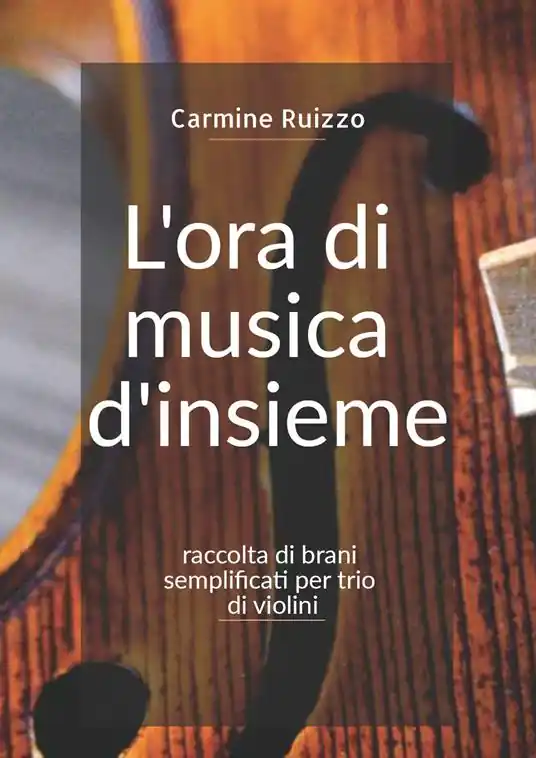 Economico L‘ ora di musica d‘insieme. Raccolta di brani semplificati per trio di violini. Spartito