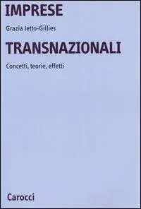 Vendita Finale Imprese transnazionali. Concetti, teorie, effetti