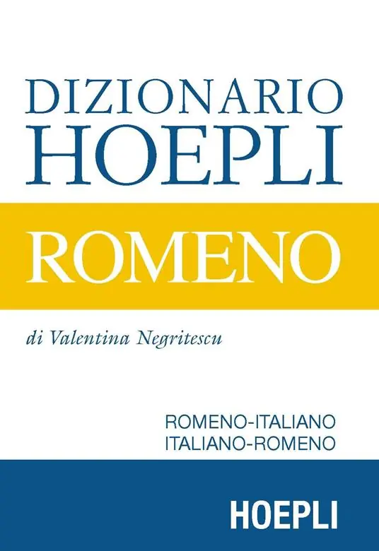 Dizionario Hoepli romeno. Romeno-italiano, italiano-romeno Promo Stagionale
