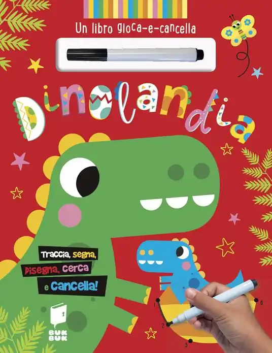 Dinolandia. Ediz. a colori. Con penna cancellabile Novità