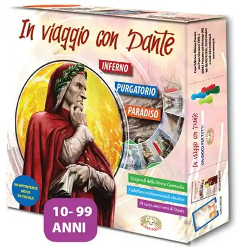 In viaggio con Dante. Con Gioco Saldi