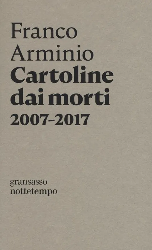 Cartoline dai morti 2007-2017 Miglior Prezzo