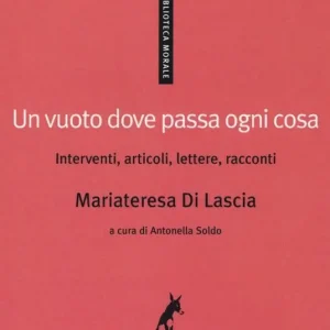 Un vuoto dove passa ogni cosa. Interventi, articoli, lettere, racconti Affare