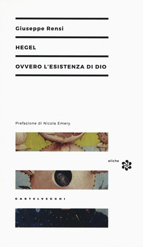Hegel ovvero l‘esistenza di Dio Compra Online