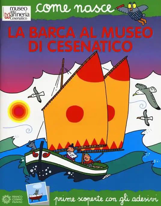 Direttamente Dal Produttore La barca al Museo di Cesenatico. Con adesivi