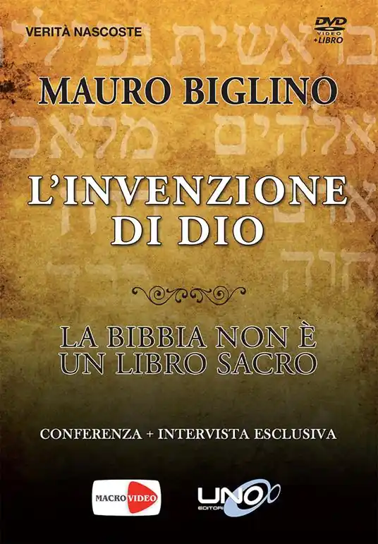 L‘invenzione di Dio. La Bibbia non è un libro così sacro. DVD Subito Disponibile