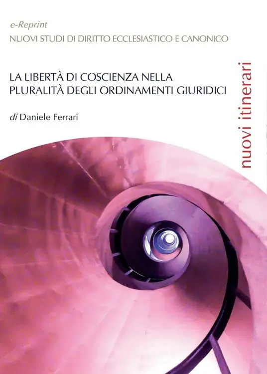 Promozione La libertà di coscienza nella pluralità degli ordinamenti giuridici