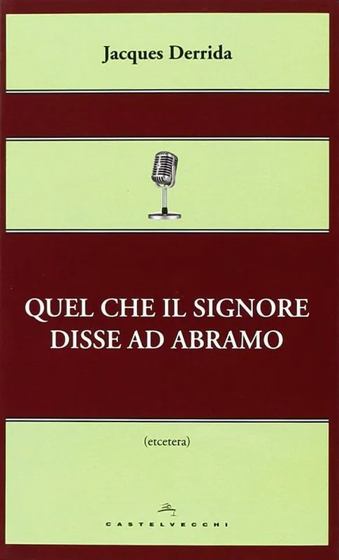 Quel che il Signore disse ad Abramo Offerta